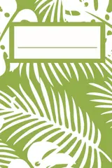 Tropical Leaves Composition Notebook: Eco-Friendly Journal for Daily Notes, Sketches, and Ideas