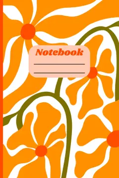 Three Ochre Flowers Pattern: Notebook ler e baixar